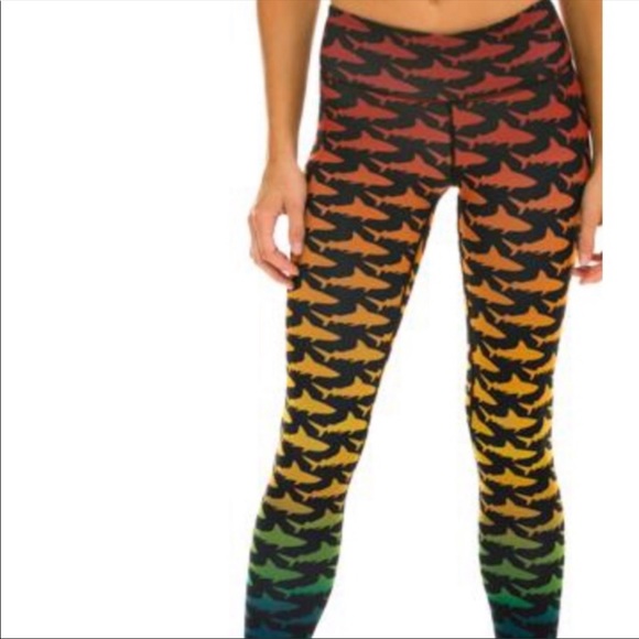 Aviator Nation Other - Aviator Nation Women’s shark full length leggings.